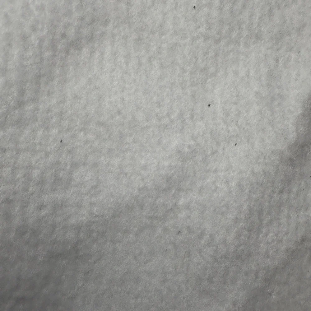 Vintage White Polyester Baby Blanket Teddy Moon 40x40